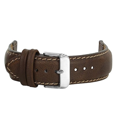 Roycee Vegan Leather Brown Watch Strap